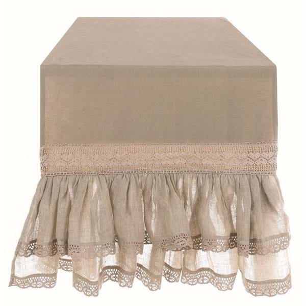 Runner con gale 50x140 cm | Blanc Mariclò