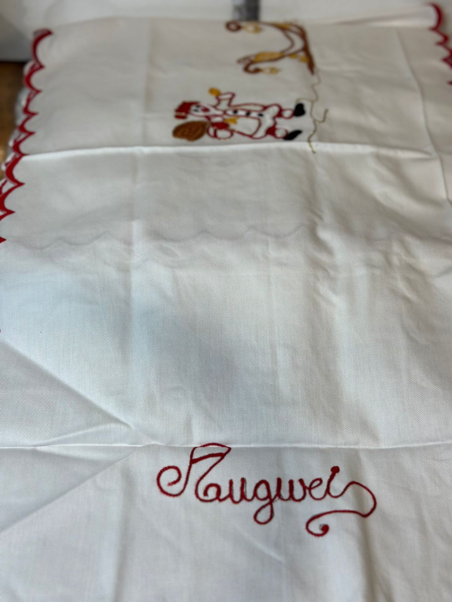 Runner natalizio rosso-bianco 120x45cm| La Scintilla Home