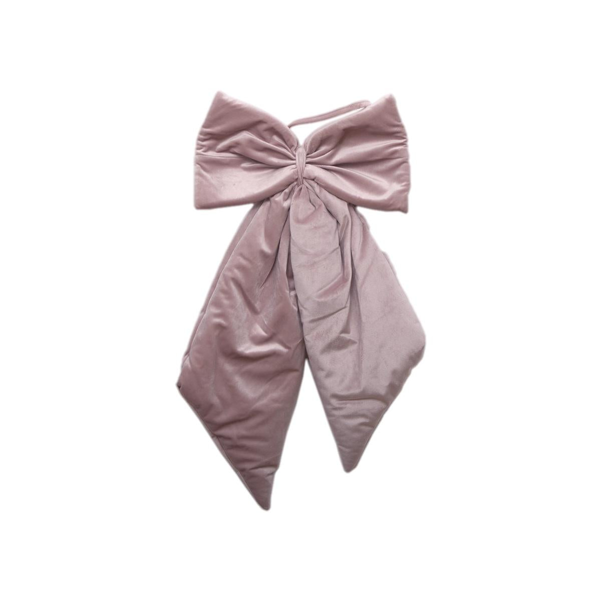Fiocco rosa in velluto 27x34cm| Silani