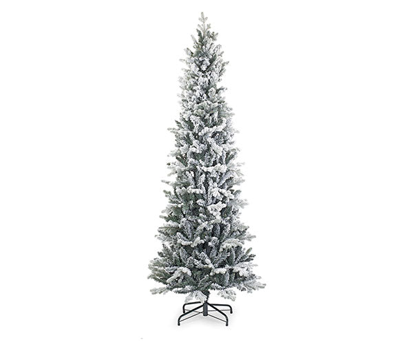 Abete innevato h180 cm con led