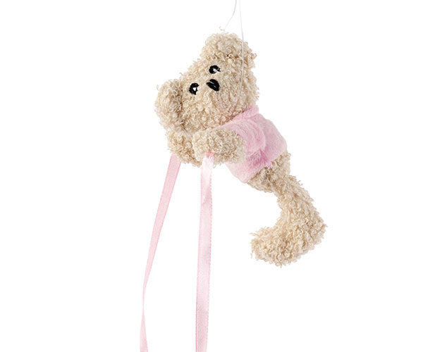 ORSETTO CON NASTRI ROSA