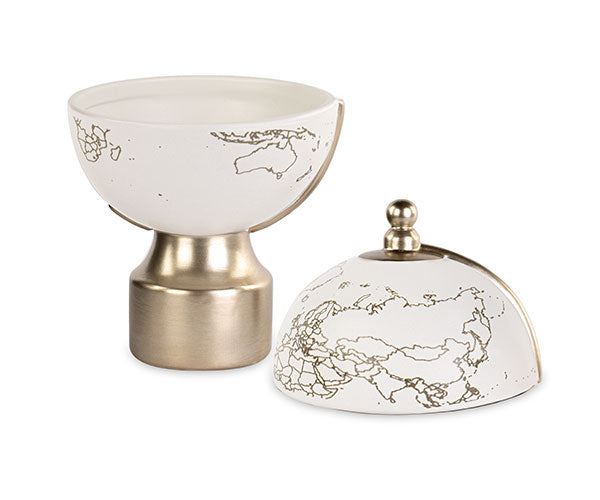 MAPPAMONDO BIANCO SVUOTATASCHE