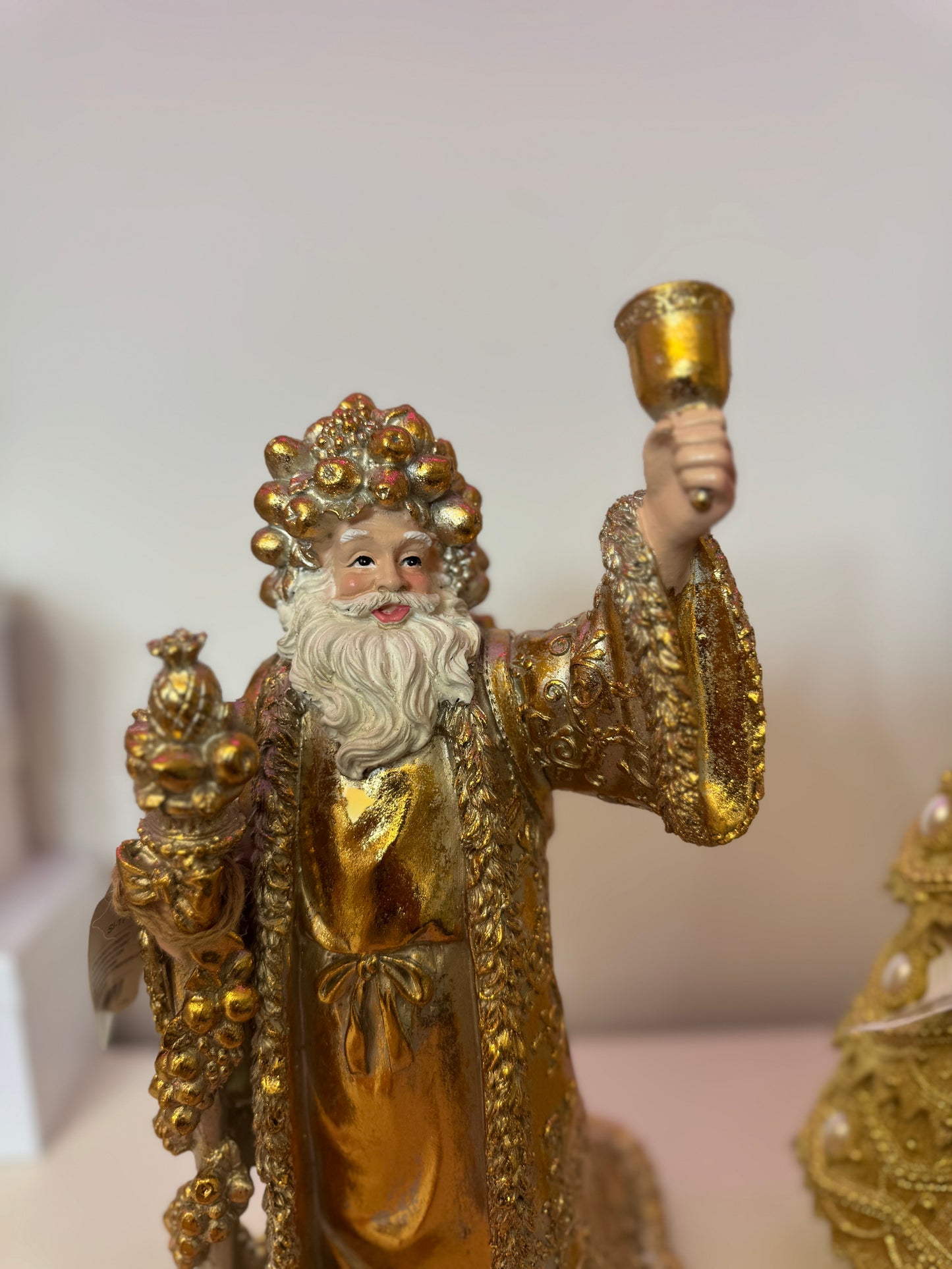 Babbo natale dorato