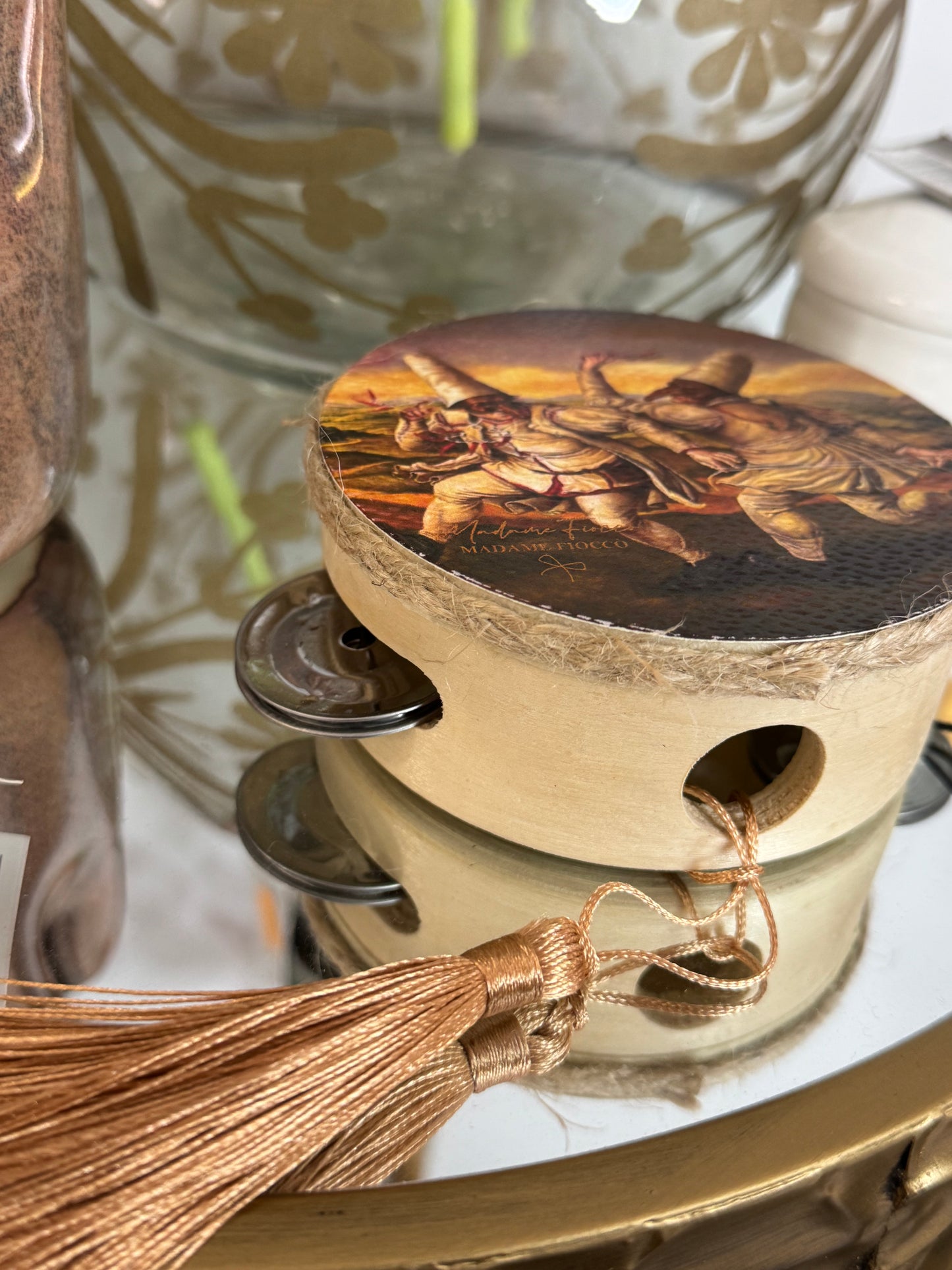 Tamburelli decorati