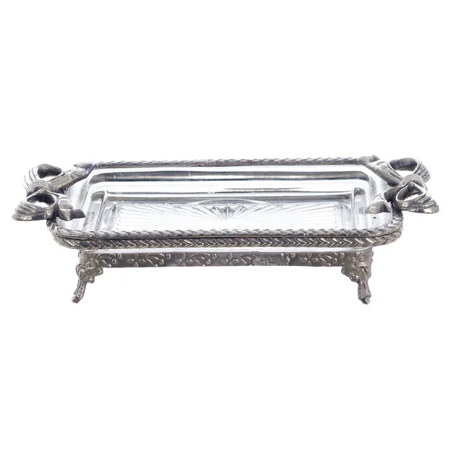 Svuota tasche in vetro e metallo