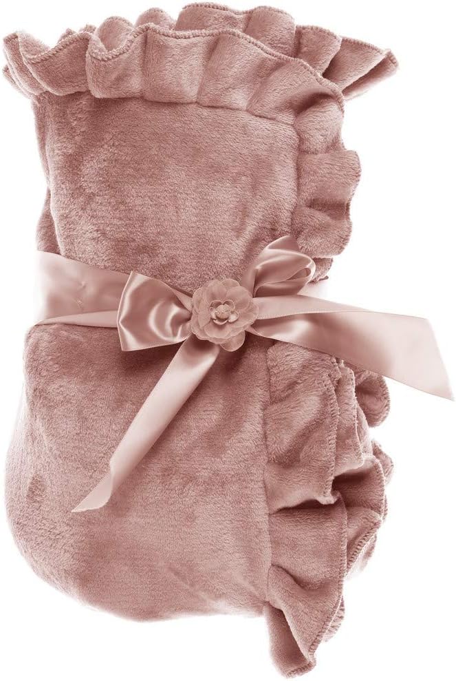 Plaid con gala rosa| BLANC MARICLO'