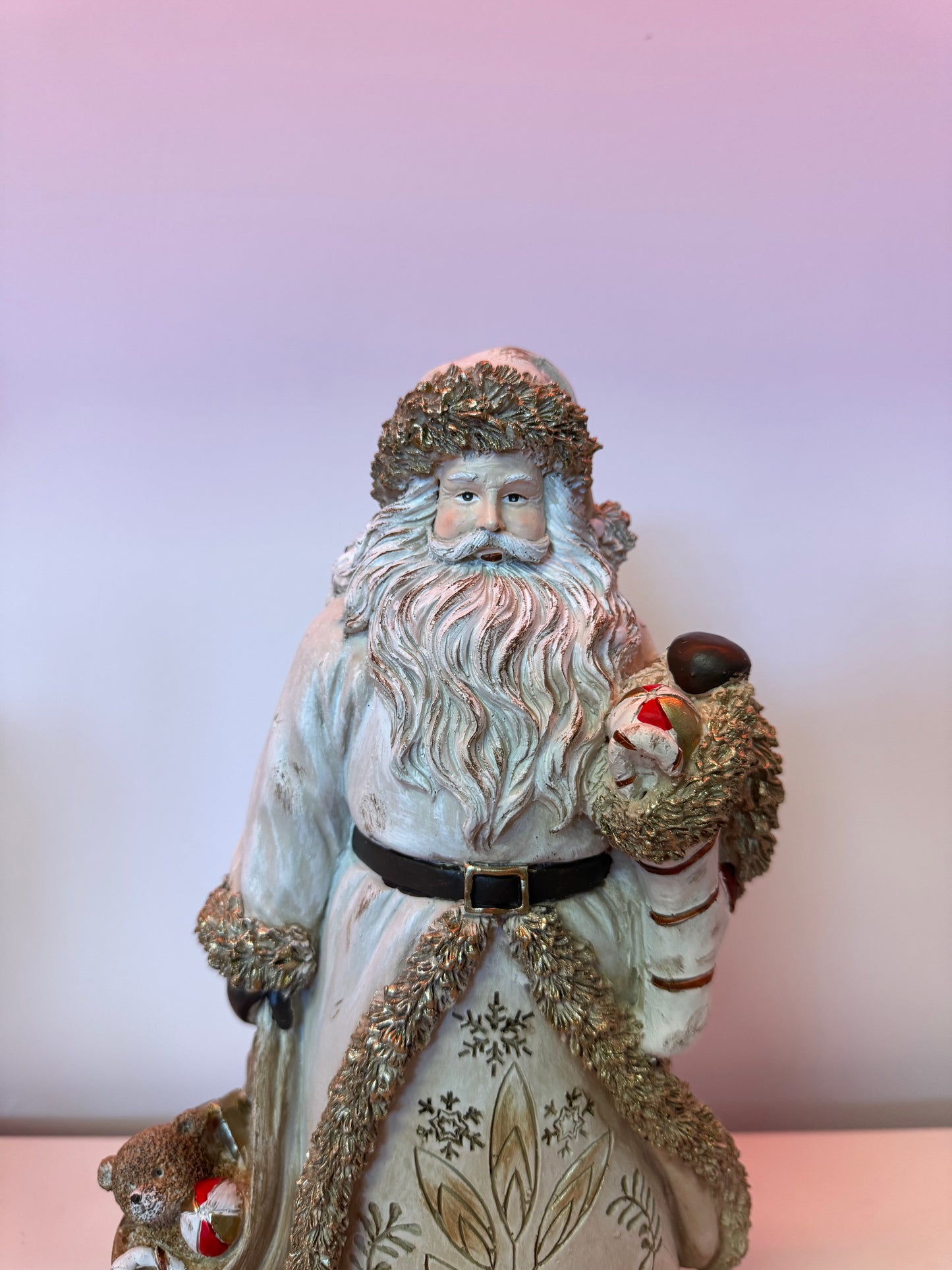 Babbo Natale in resina
