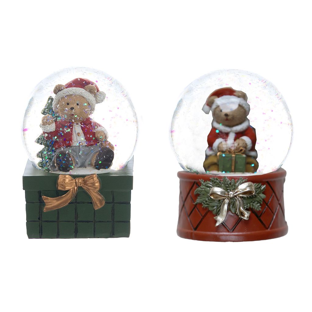 Sfera di neve decoro teddy