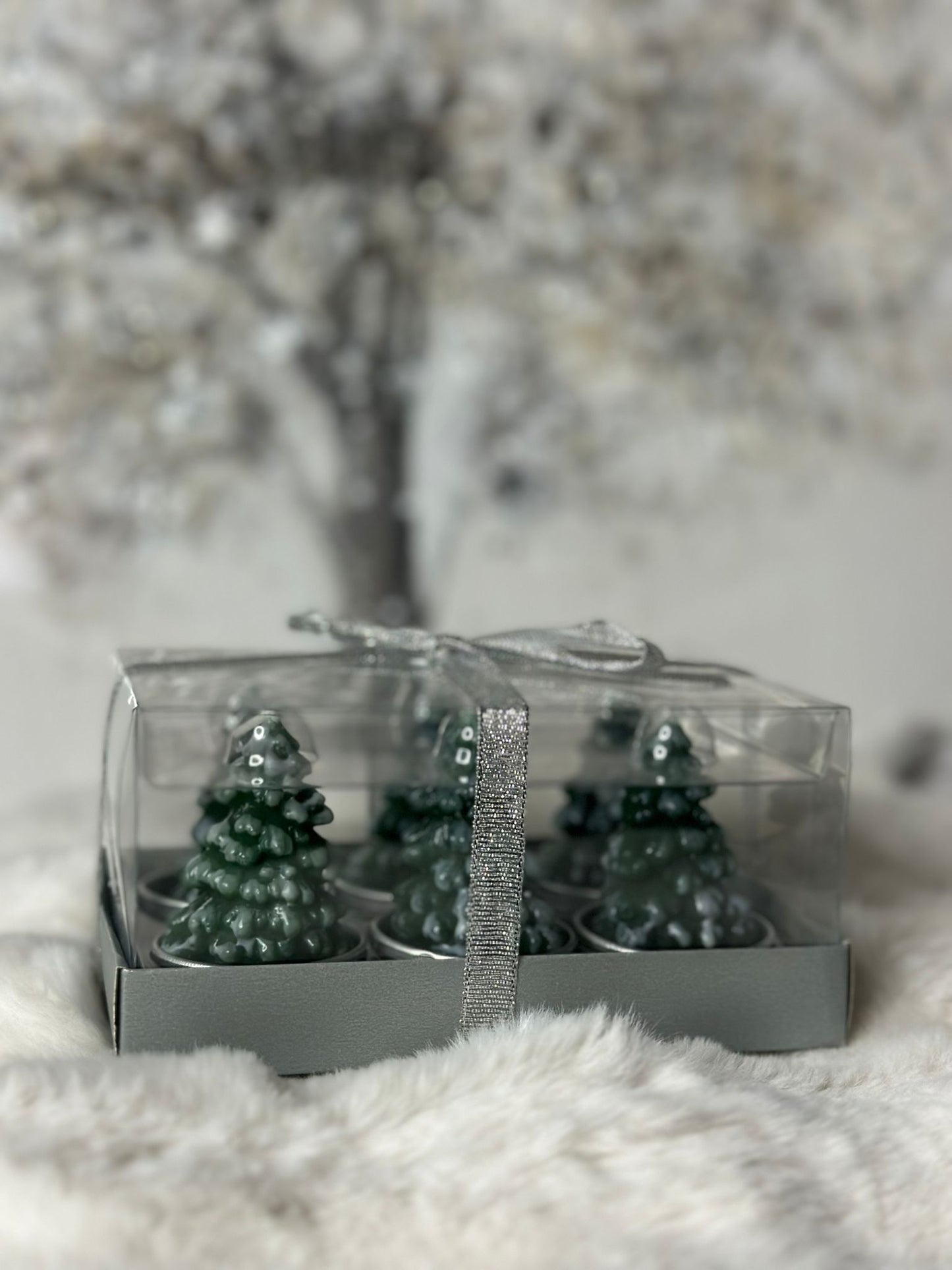 Candele decorative a forma di alberello