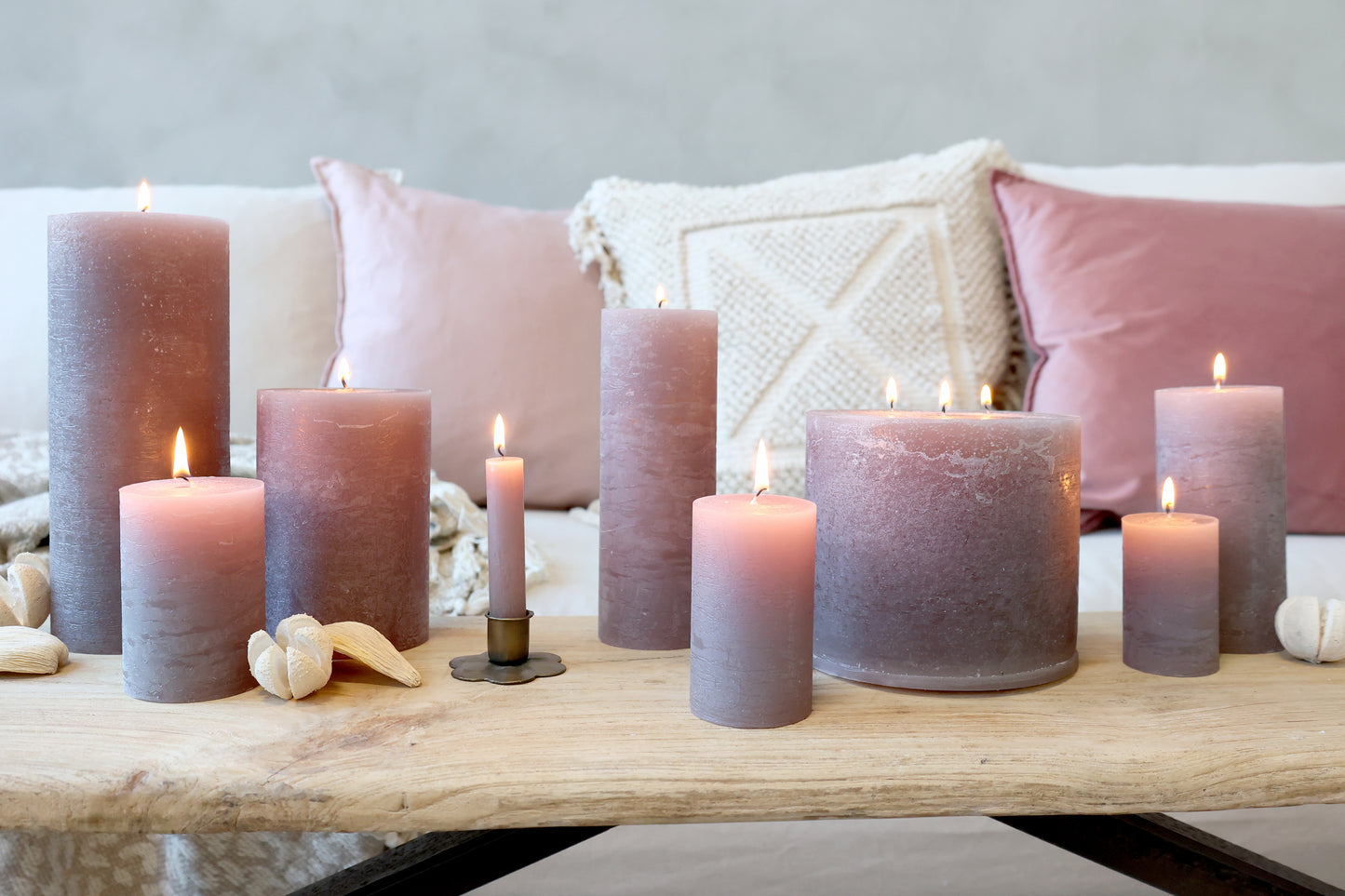 Candela da cena corta Macon rustica 4 ore