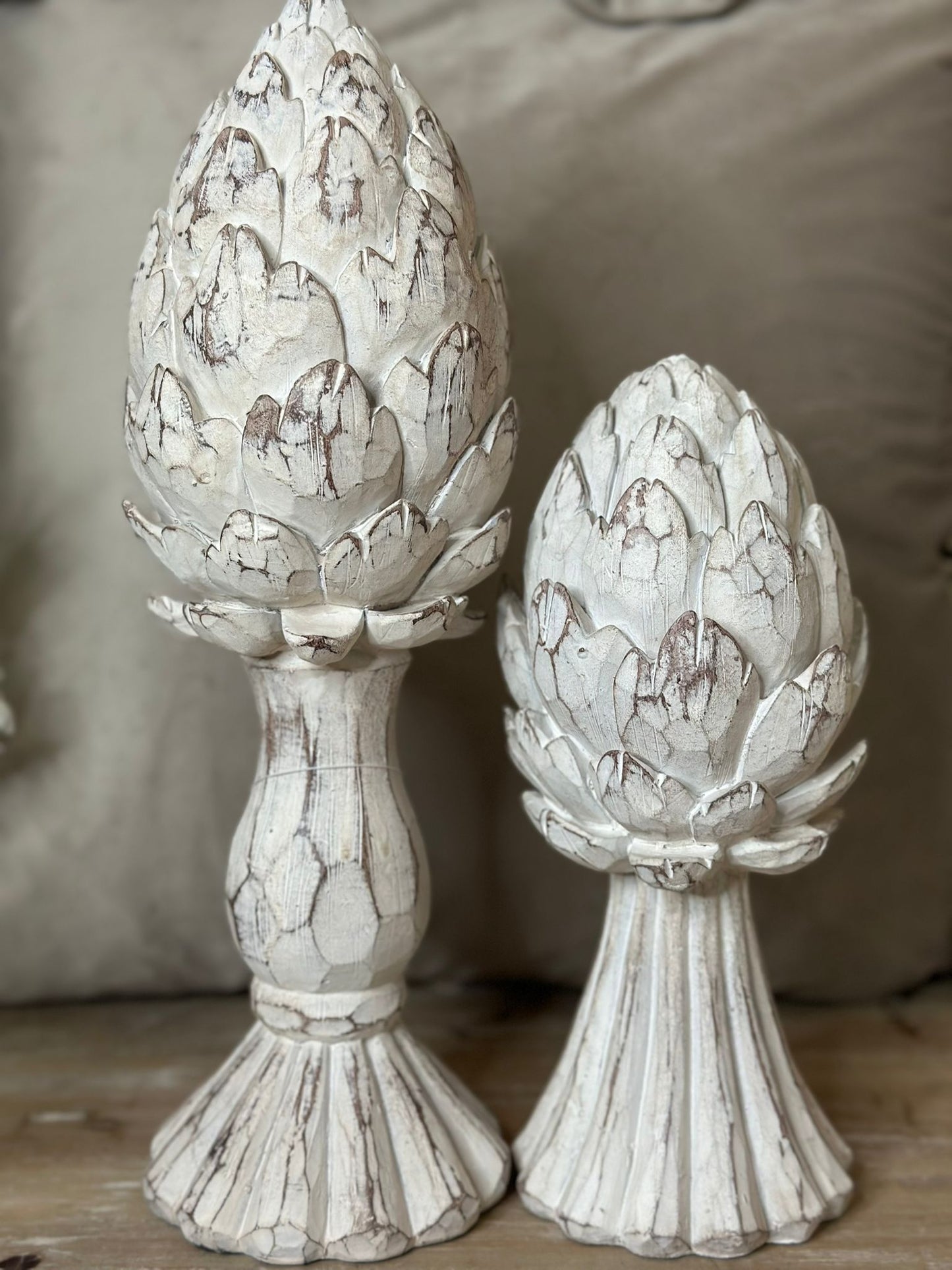 Pigna bianca Shabby Chic