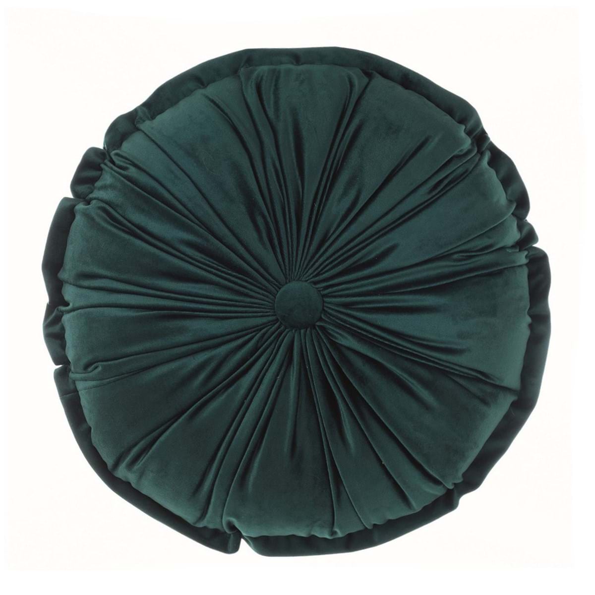 Cuscino tondo verde