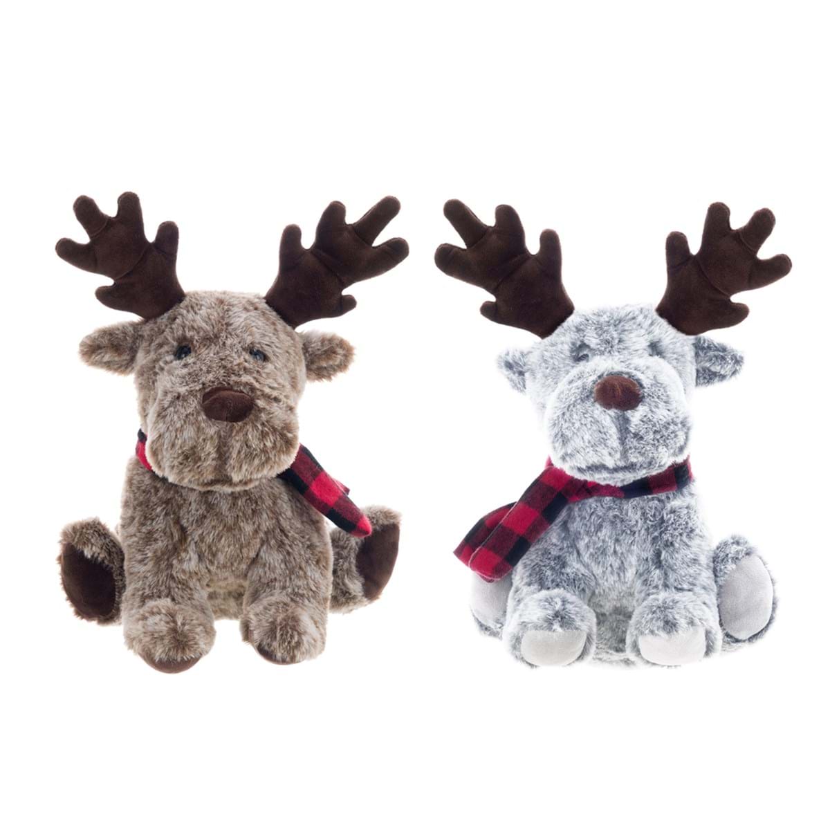 Renna fermaporta peluche