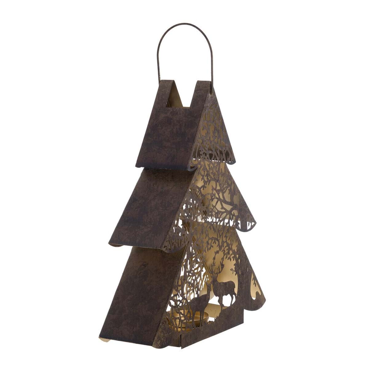 Set 3 porta candela albero