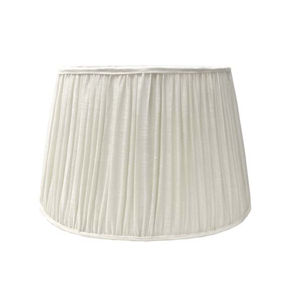 Base lume legno con paralume panna