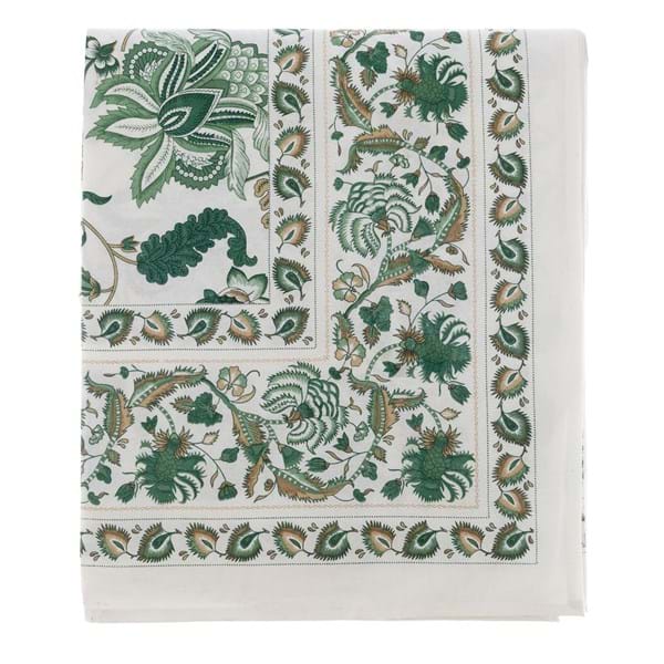 Copri tutto bianco e verde 180x260cm| Blanc Mariclò
