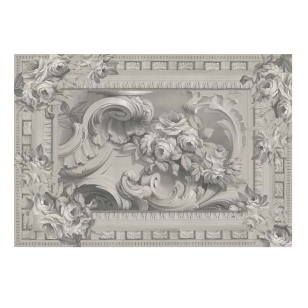 TAPPETO JACQUARD GRIGIO