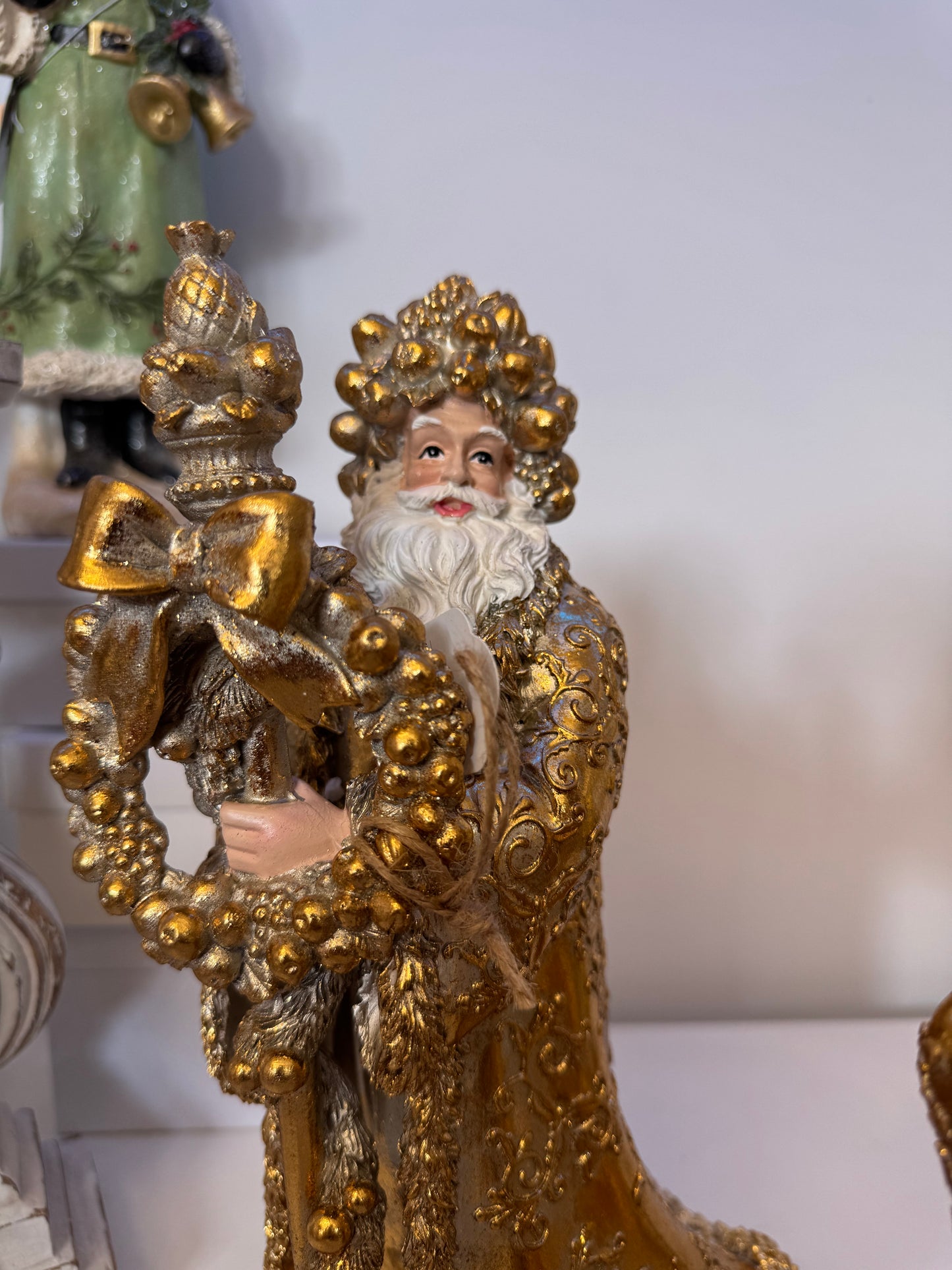 Babbo Natale dorato