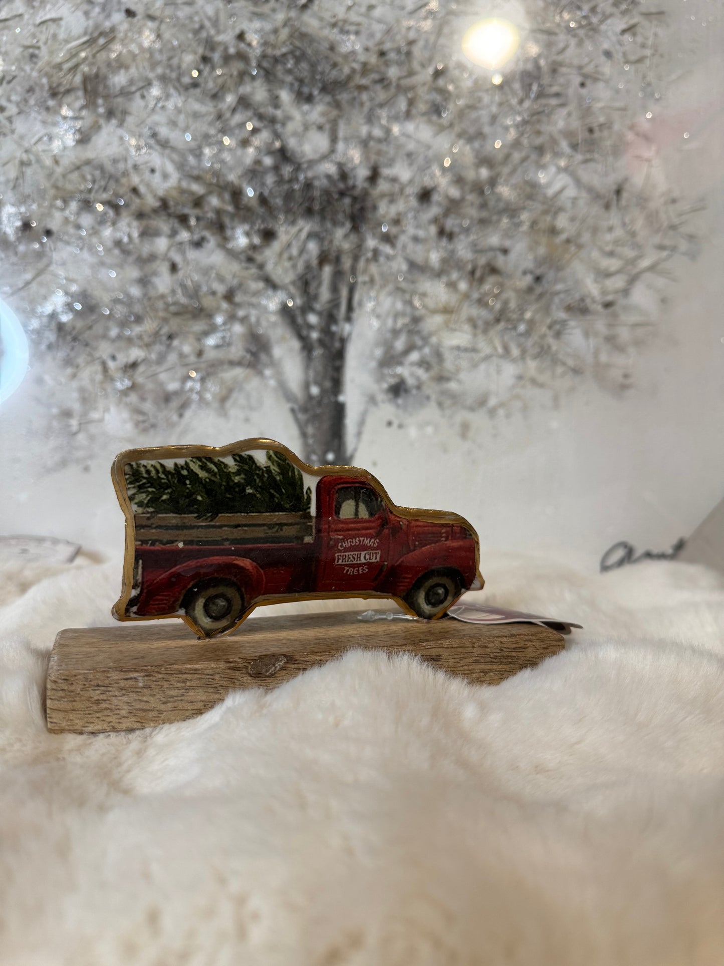 Decoro di natale macchine