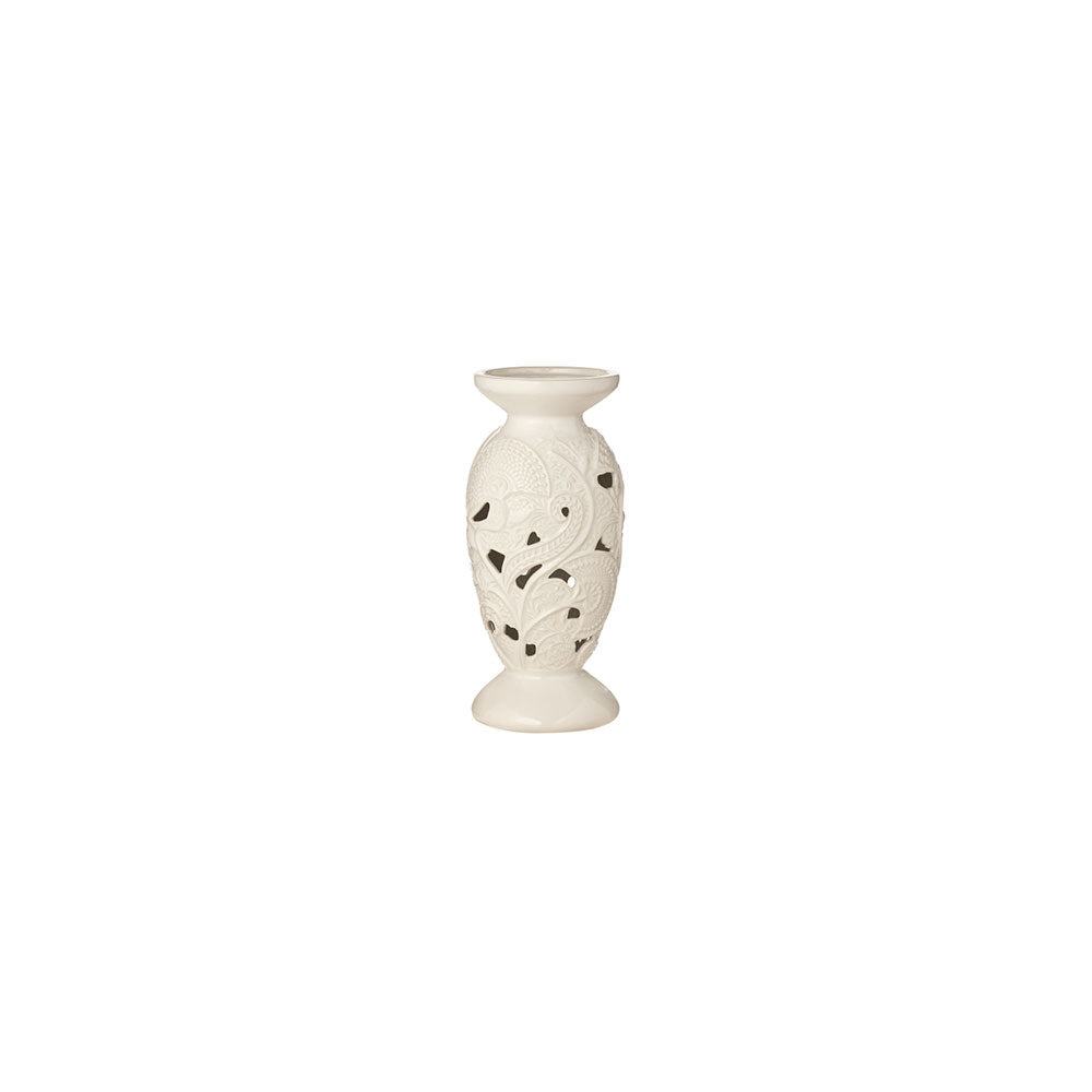 Candelabro - porta candela in ceramica| Arte di Nacchi