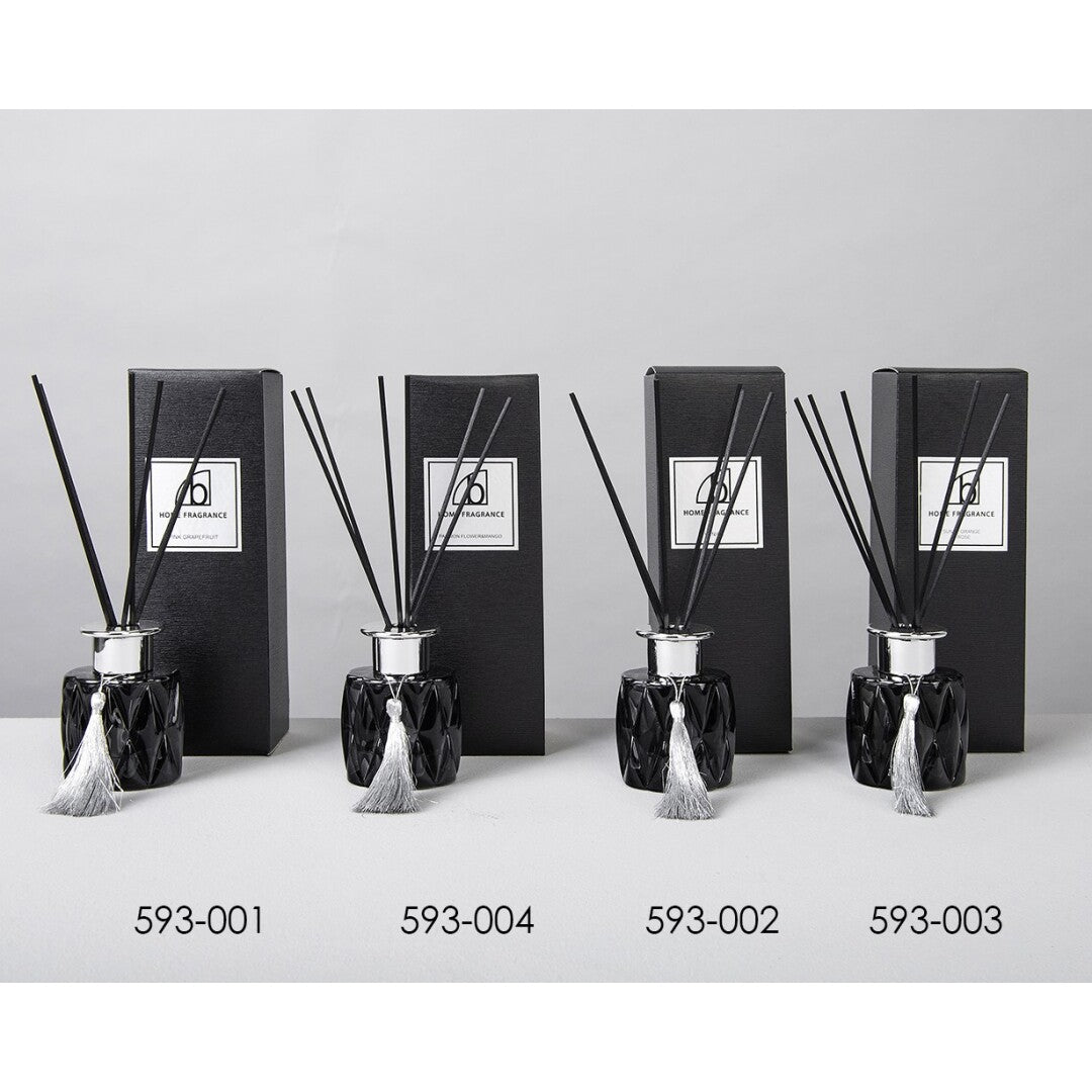 Profumatore nero e argento