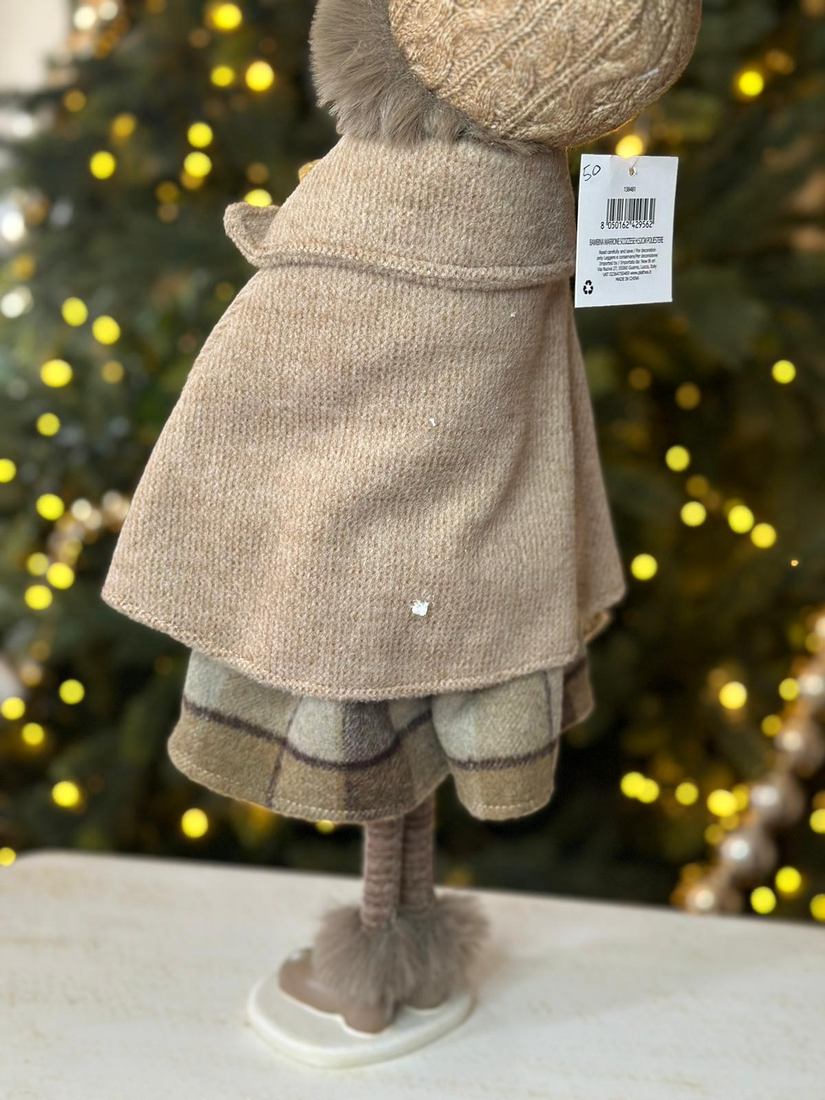 Bambina Scozzese natalizia