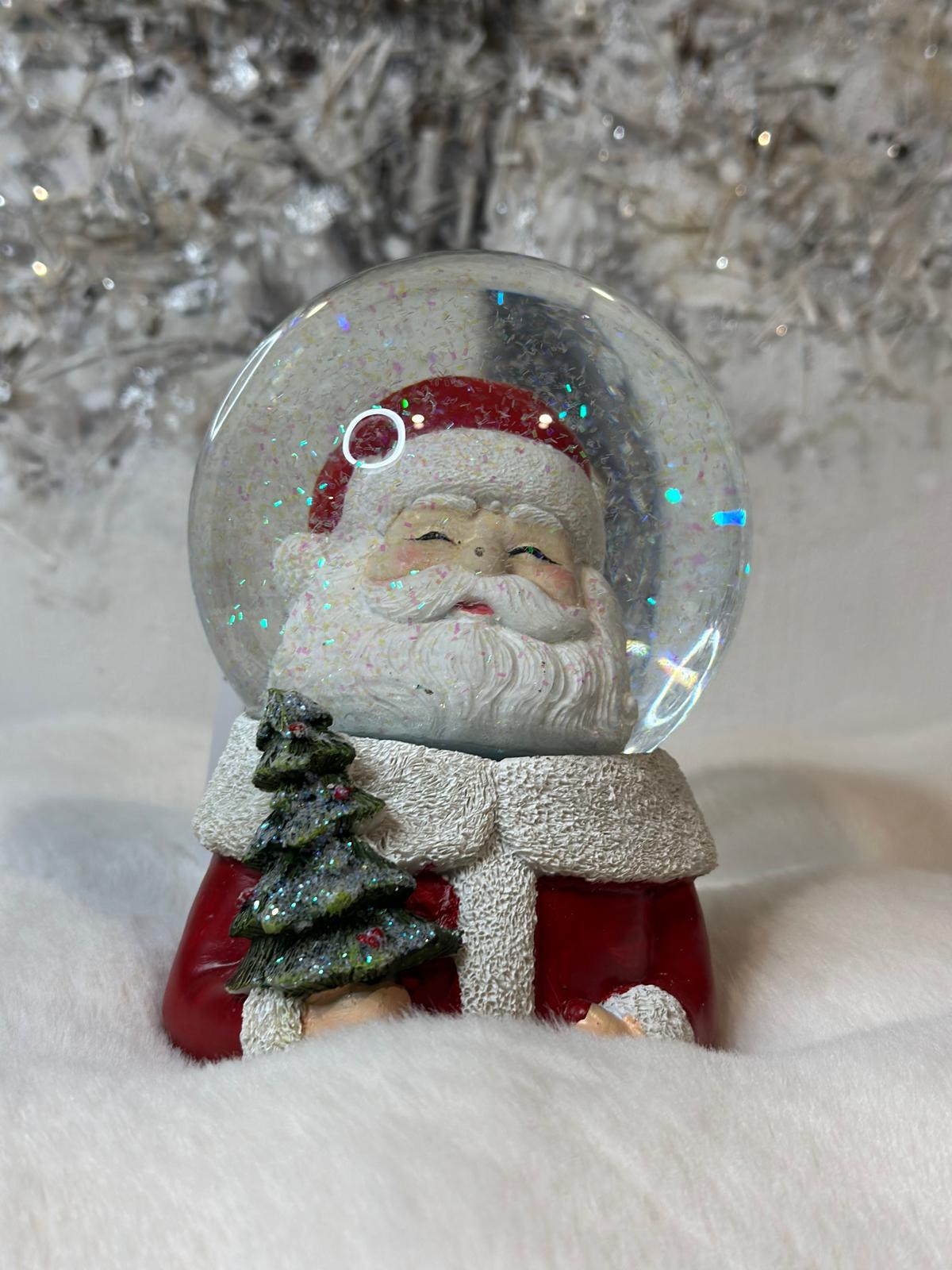 Carillon-Palla di neve di Babbo Natale