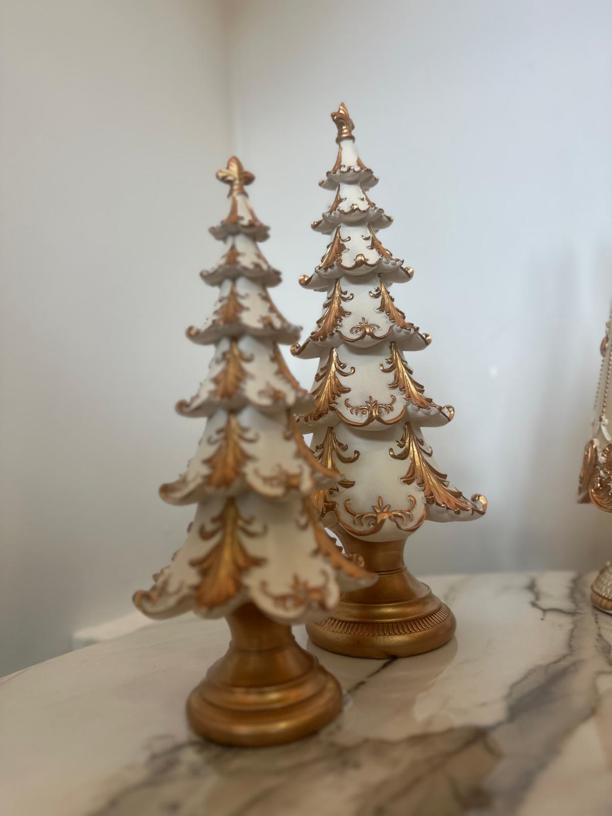 Albero bianco e oro