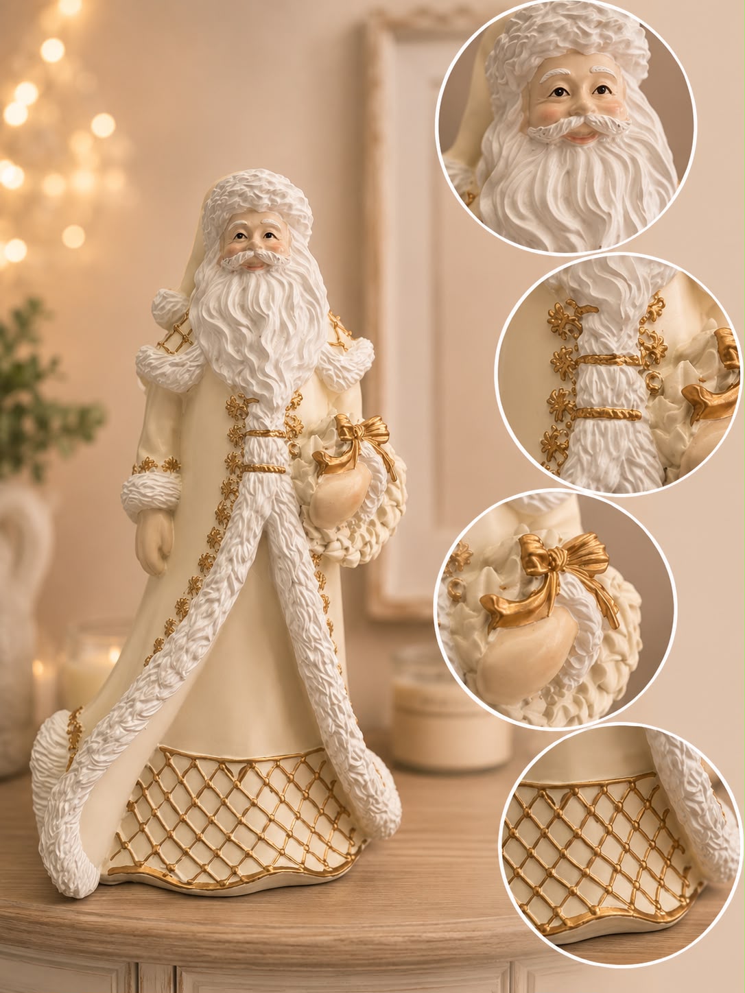 Babbo Natale oro | Arte di Nacchi