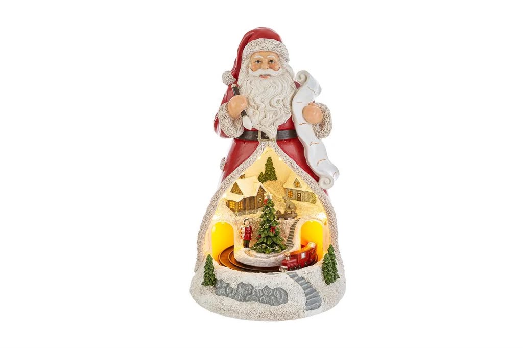 Babbo Natale con led