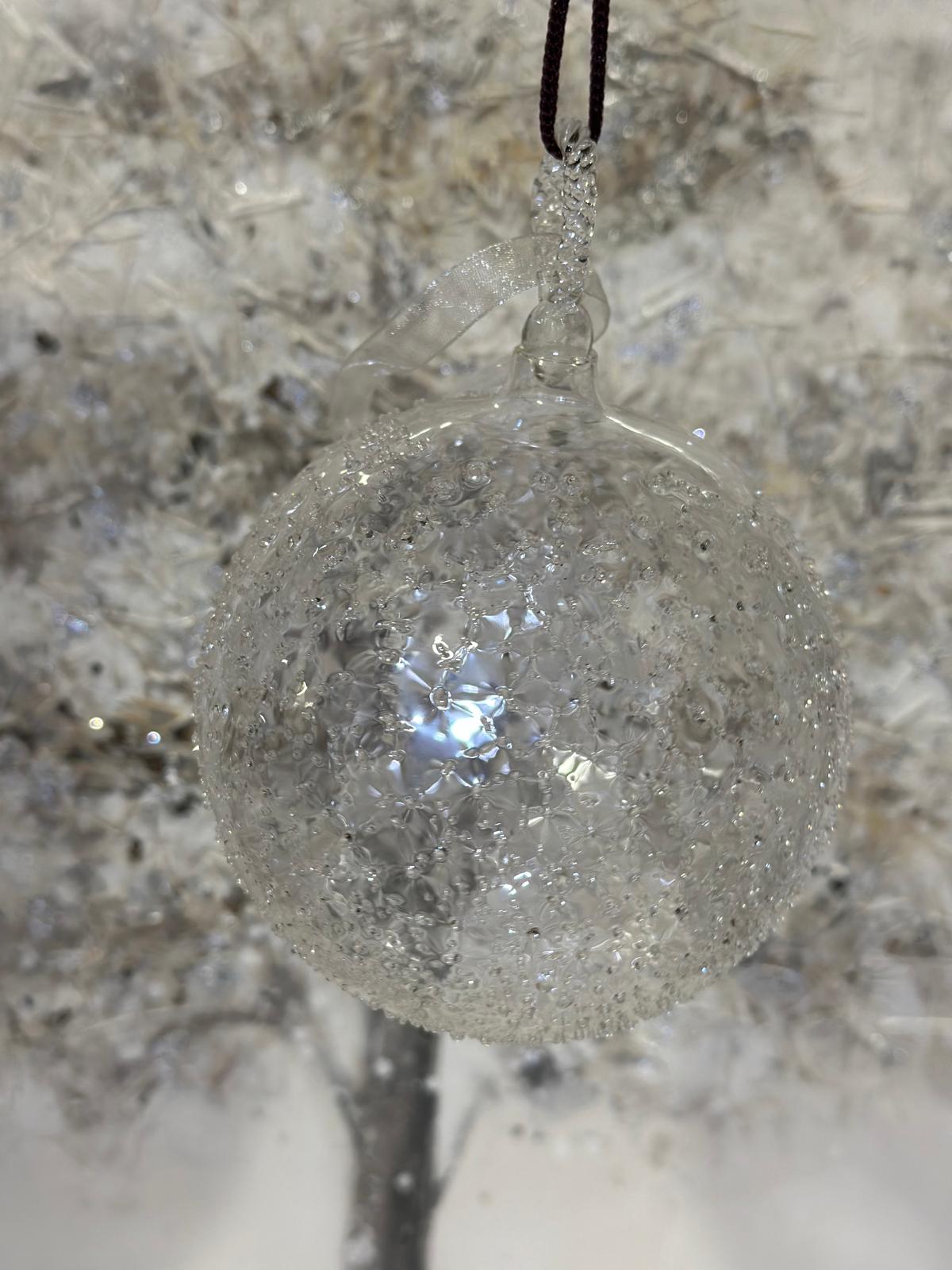 Pallina di natale vetro