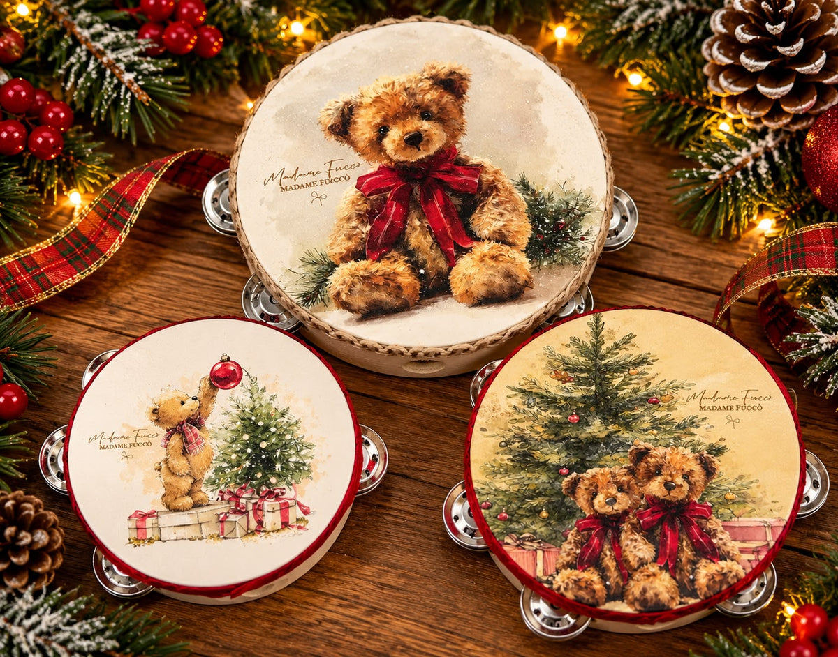 Tamburello la Magia del Natale | Madame Fioccò