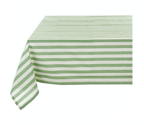 Tovaglia verde 8 posti
