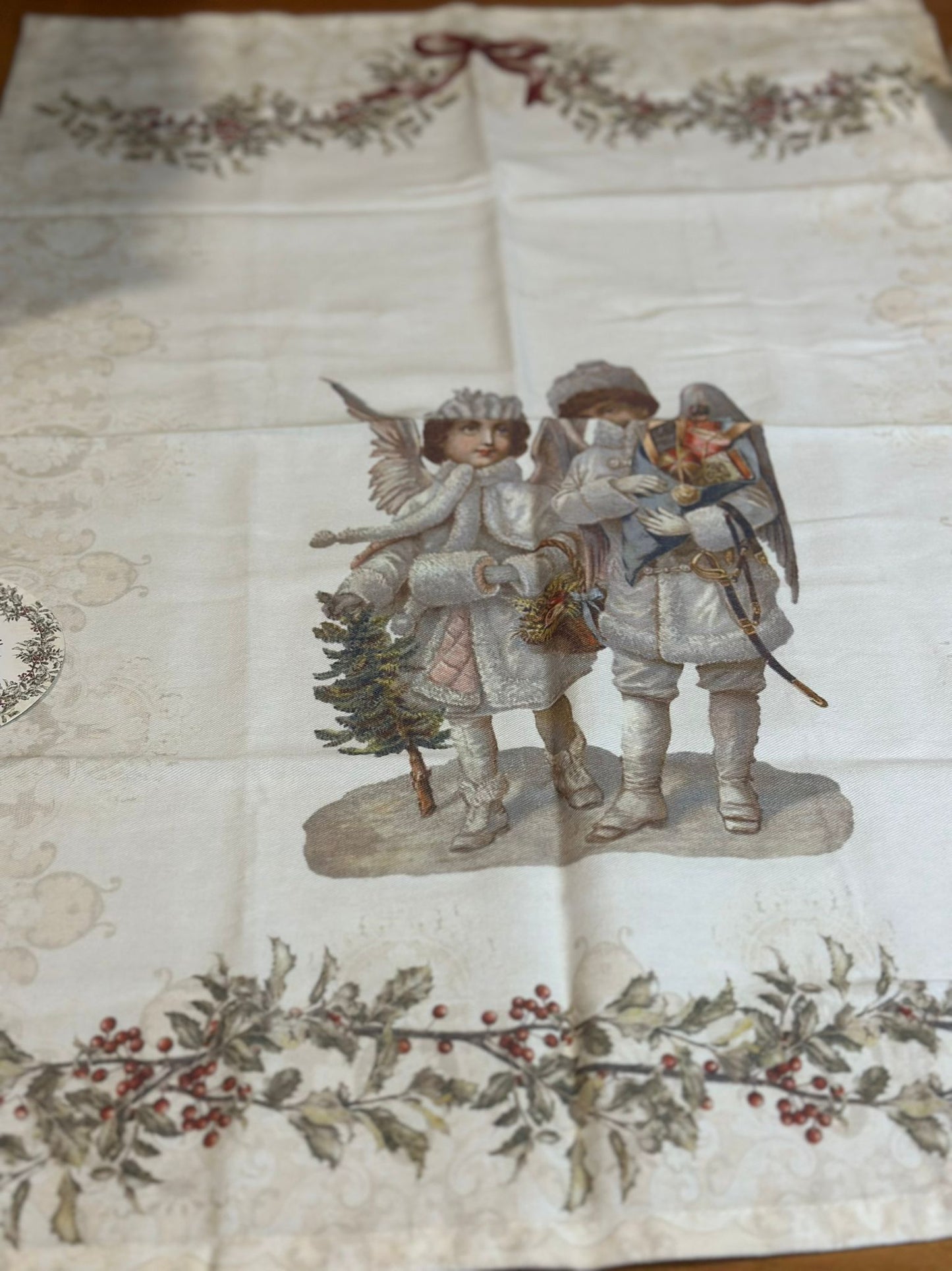 Canovaccio natalizio bianco