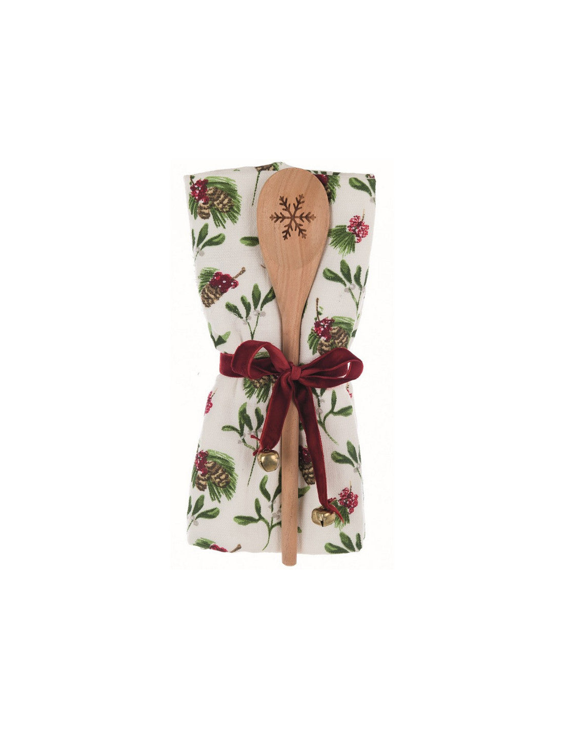 Canovaccio con mestolo Natalizio