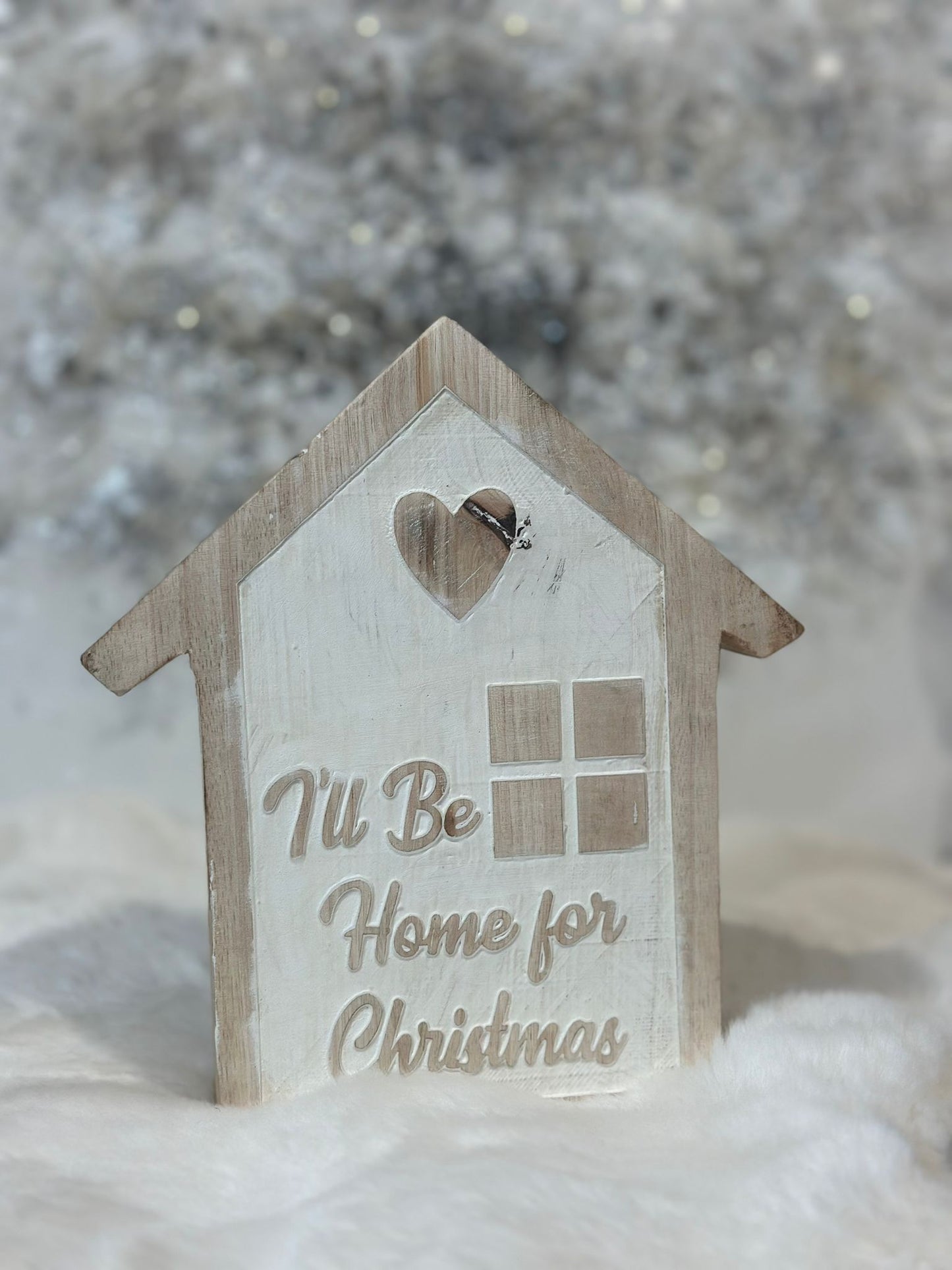 Casetta di natale in legno