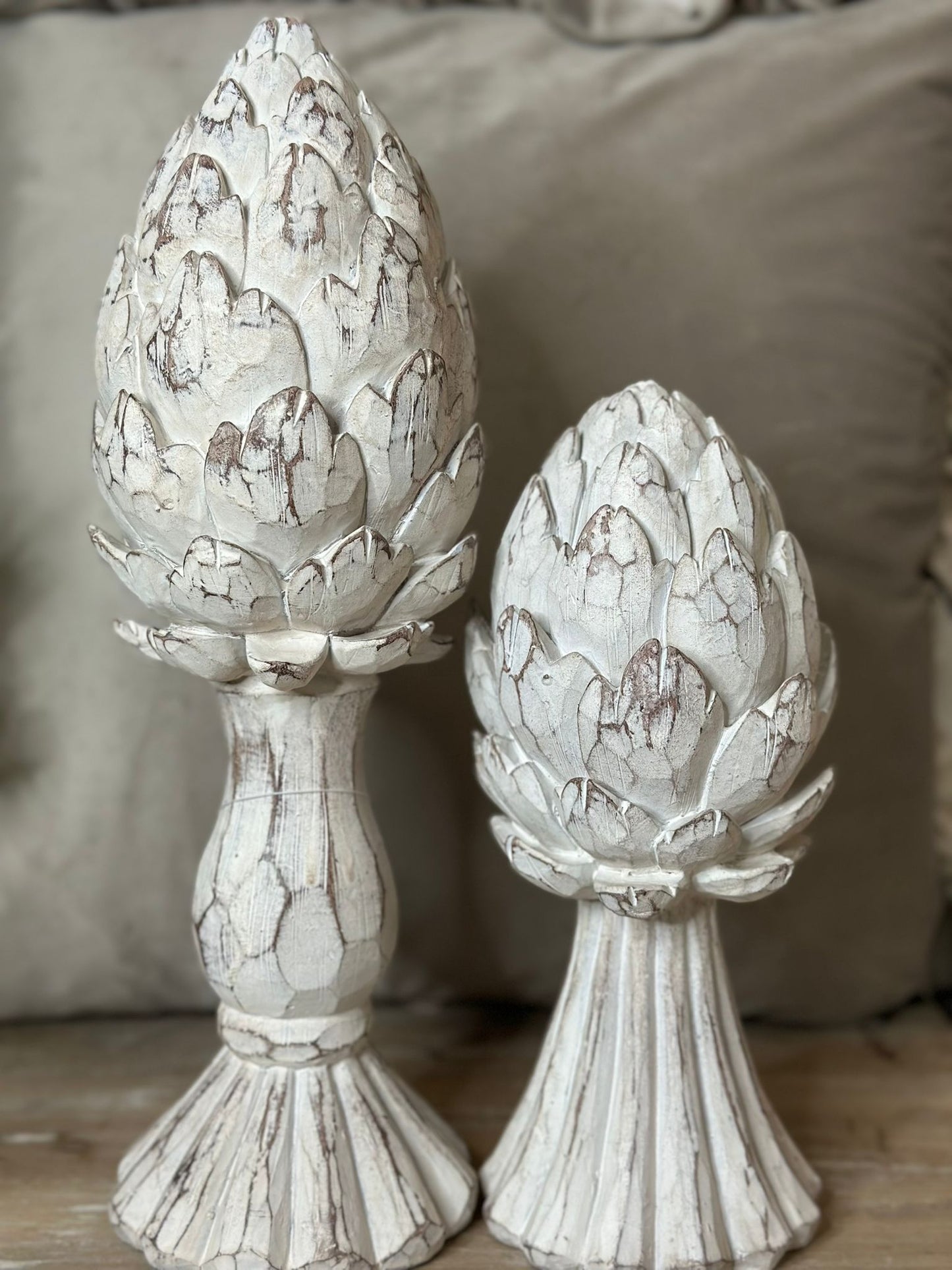 Pigna bianca Shabby Chic