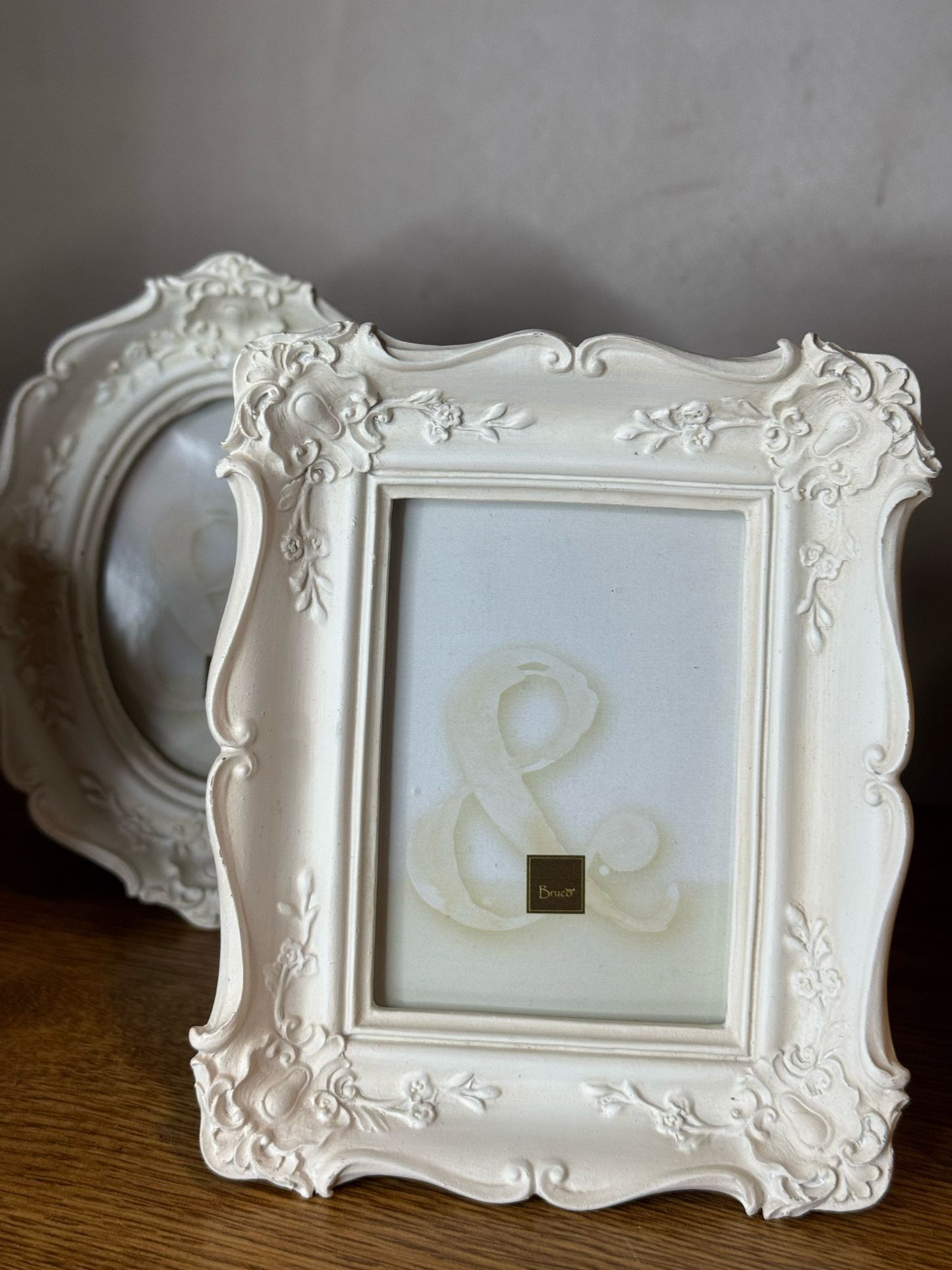 Cornice-portafoto bianca piccola