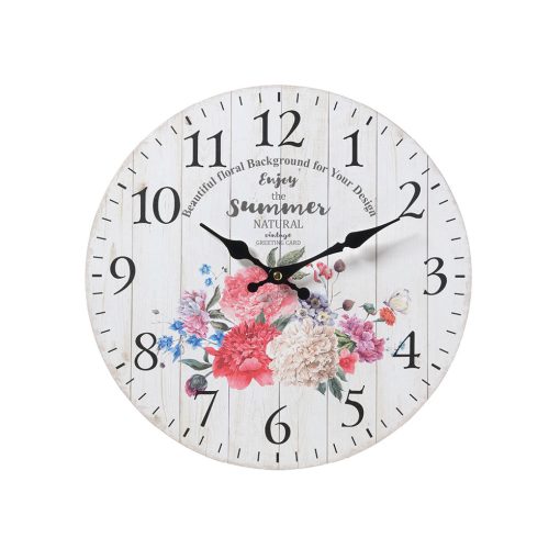 Orologio con fiori|L'Arte di Nacchi