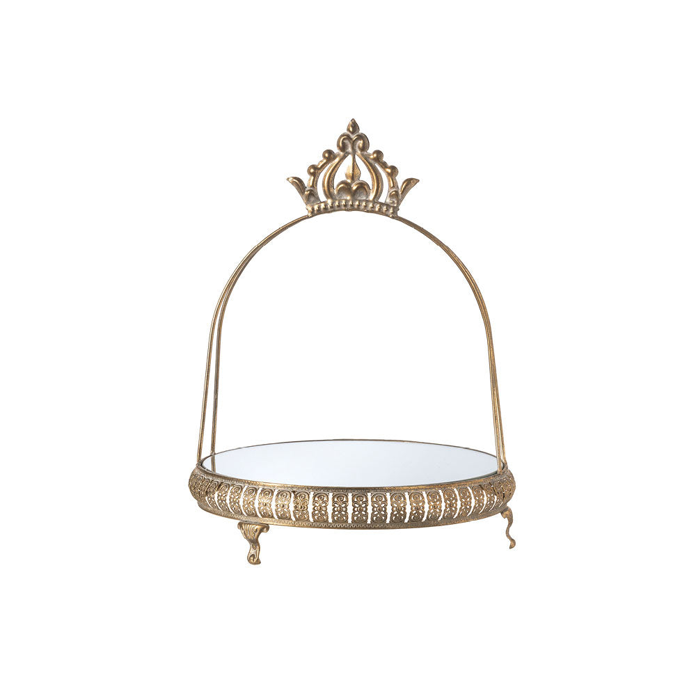 Vassoio con specchio