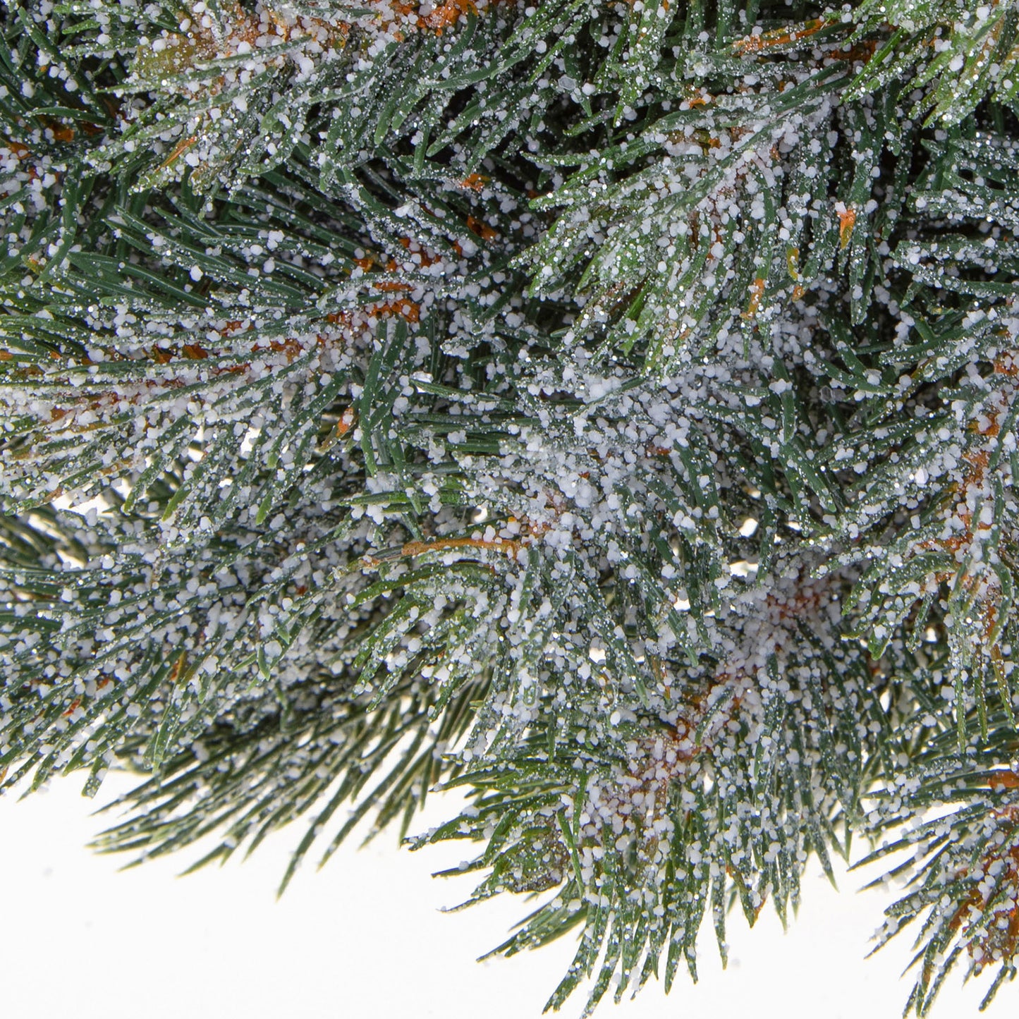 Corona ghirlanda innevata 30cm