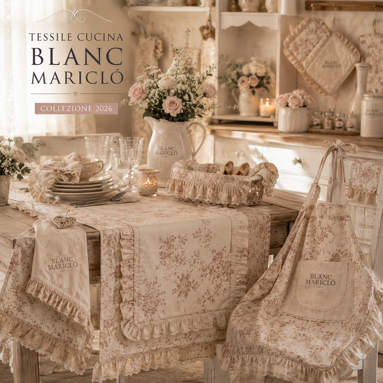 Tessile Cucina Blanc Mariclò | Collezione 2026