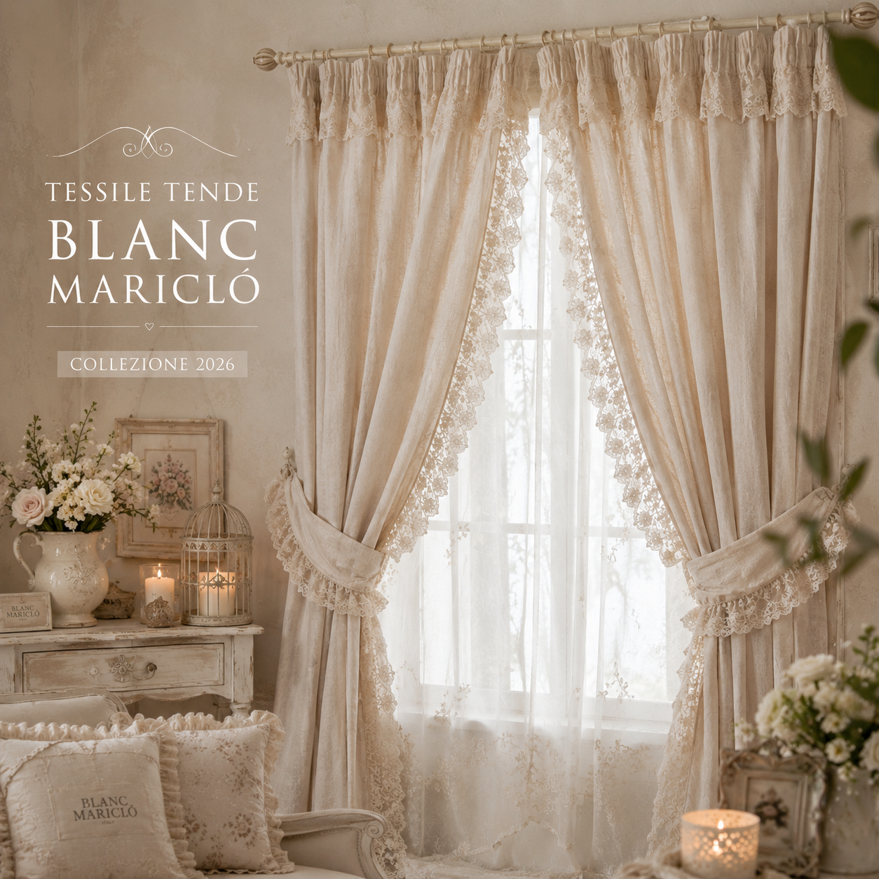 Tessile Tende Blanc Mariclò | Collezione 2026