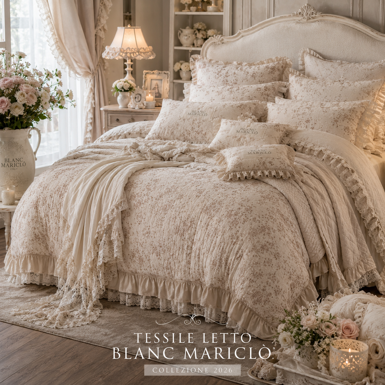 Tessile Letto Blanc Mariclò | Collezione 2026