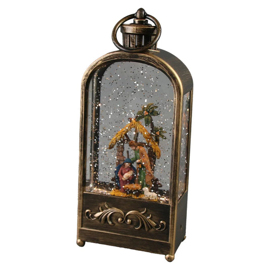 Carillon lanterna bronzo natività