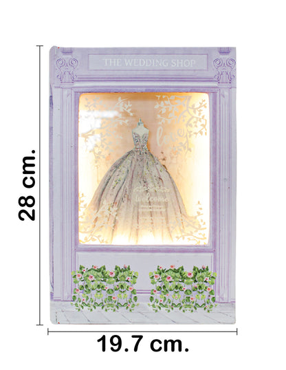 Libro a scatola con led