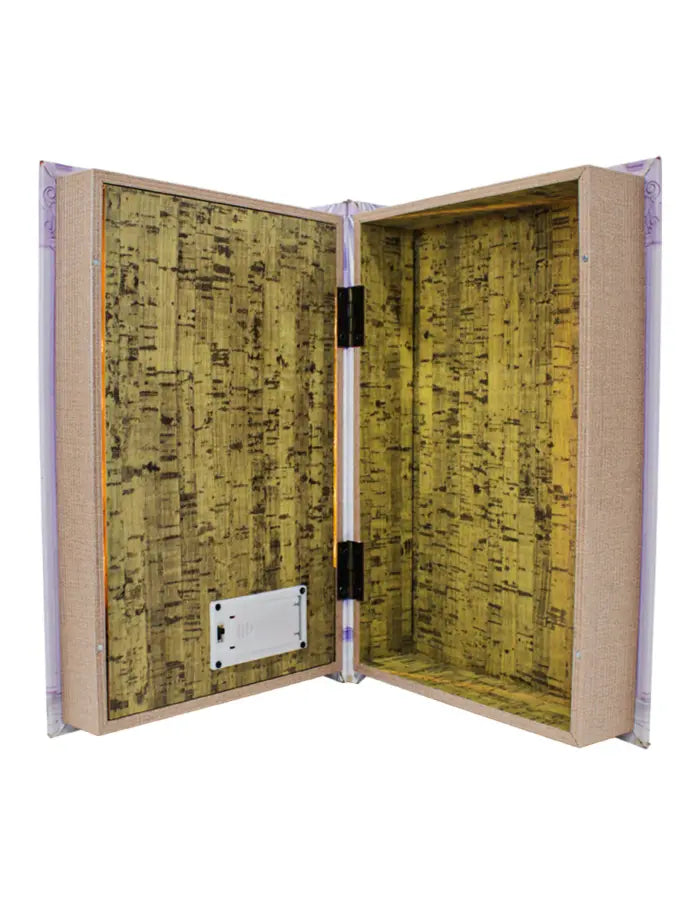 Libro a scatola con led