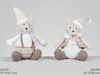 Orsetto con decori Natalizi