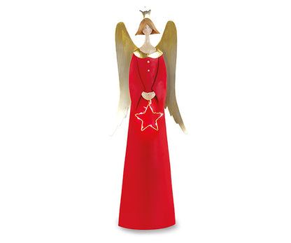 ANGELO METALLO ROSSO-ORO CON LED