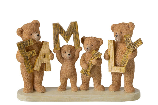 Orso decoro famiglia